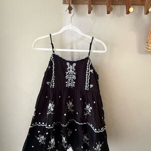 Urban Outfitters Black and White Floral Dress
